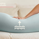 Nursing & Pregnancy Pillow | Eucalyptus | Milk & Baby