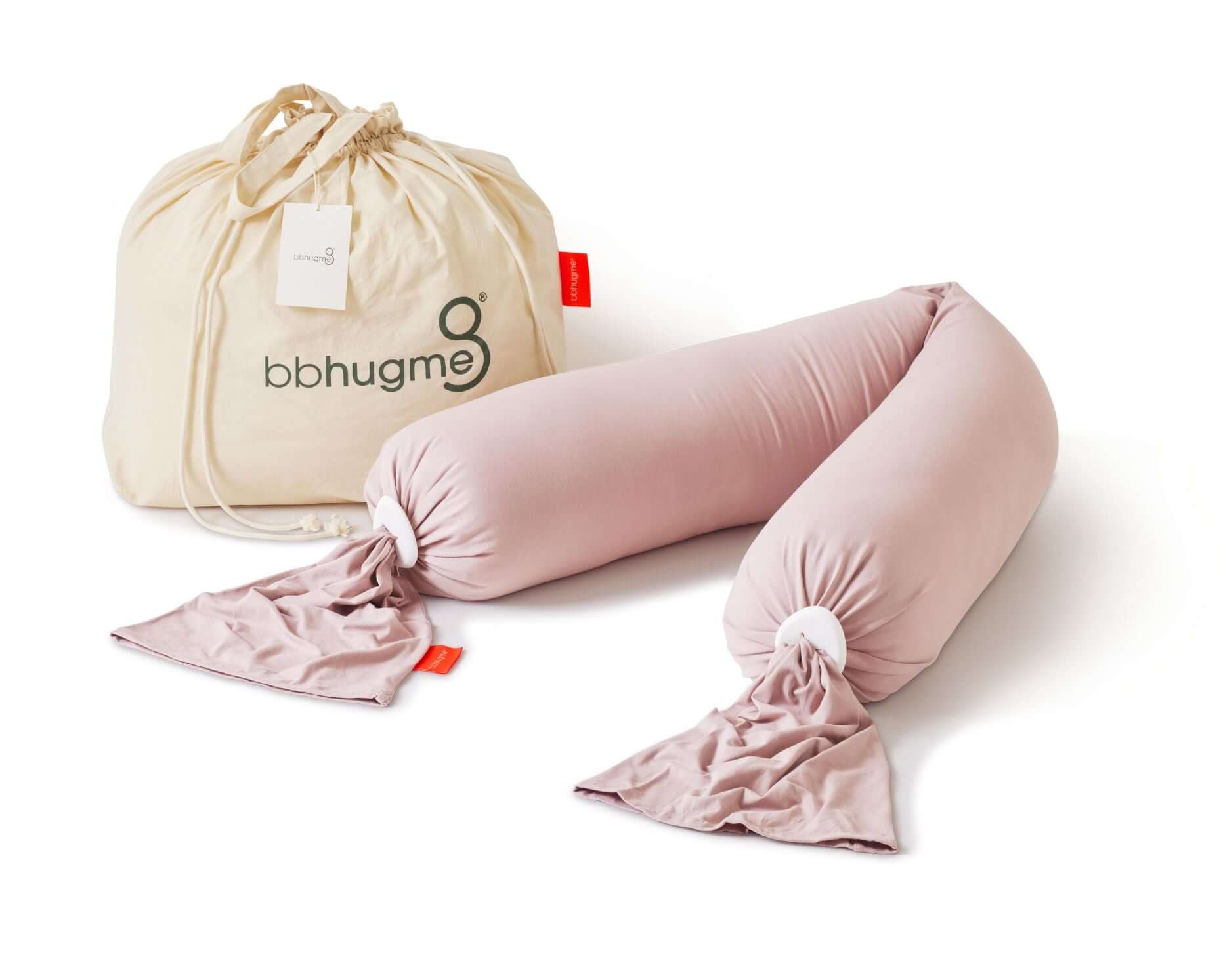 Nursing & Pregnancy Pillow | Dusty Pink | Milk & Baby