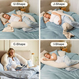 Pregnancy Pillow | Soft White