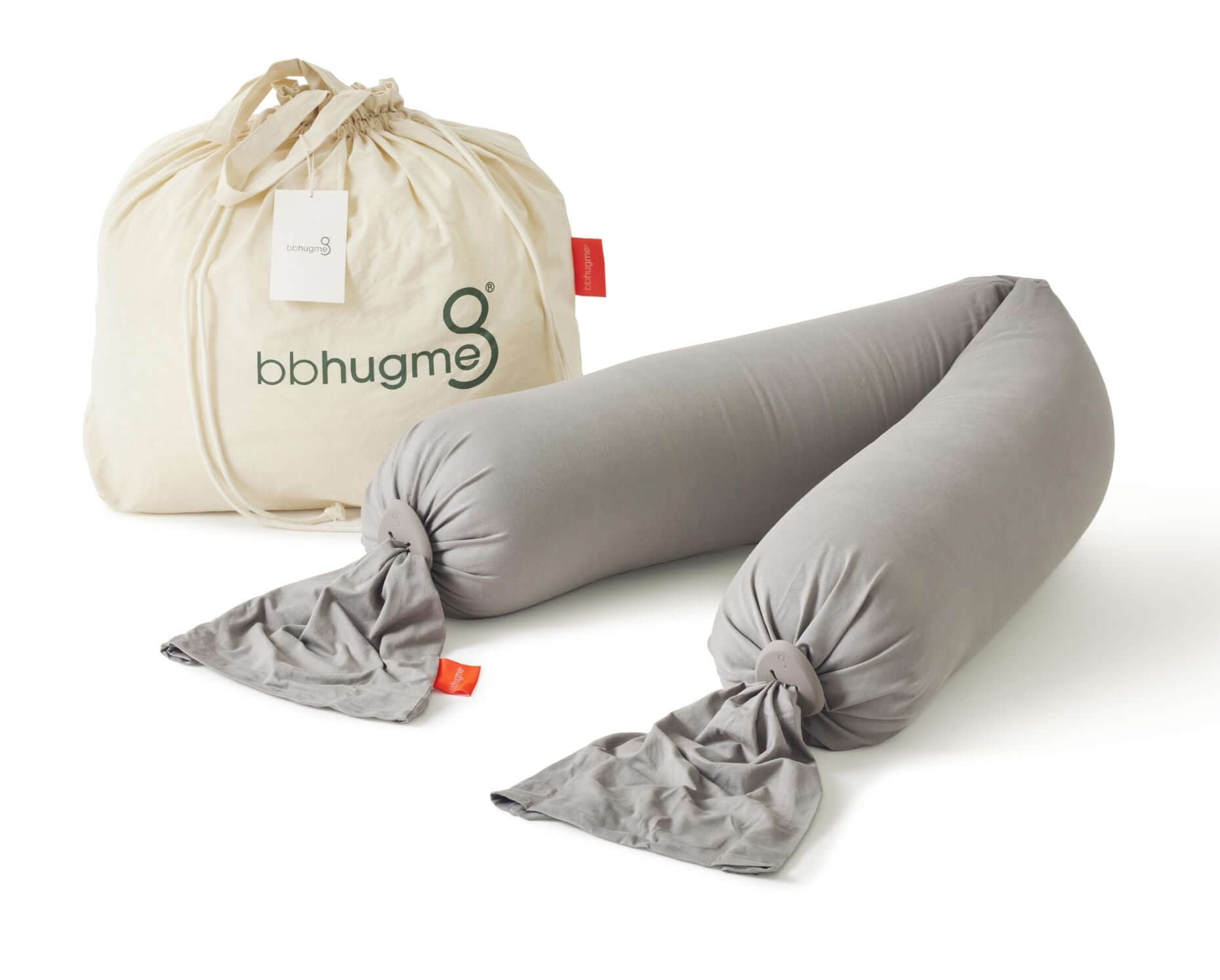 Nursing & Pregnancy Pillow | Stone | Milk & Baby