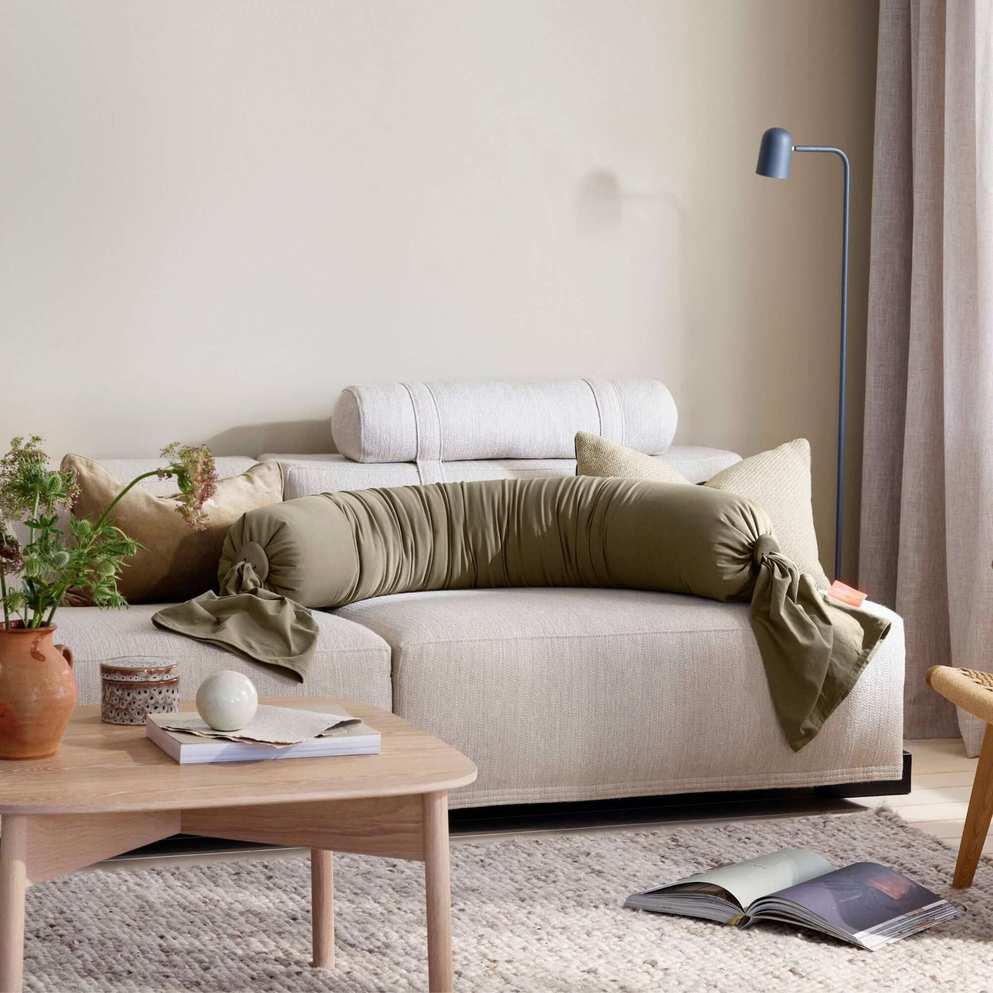 Pregnancy Pillow | Dusty Olive