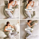 Pregnancy Pillow | Dusty Olive