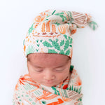 The SoftKnot Cap | Desert Cactus (Beige) | Milk & Baby