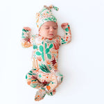 The SoftKnot Cap | Desert Cactus (Beige) | Milk & Baby