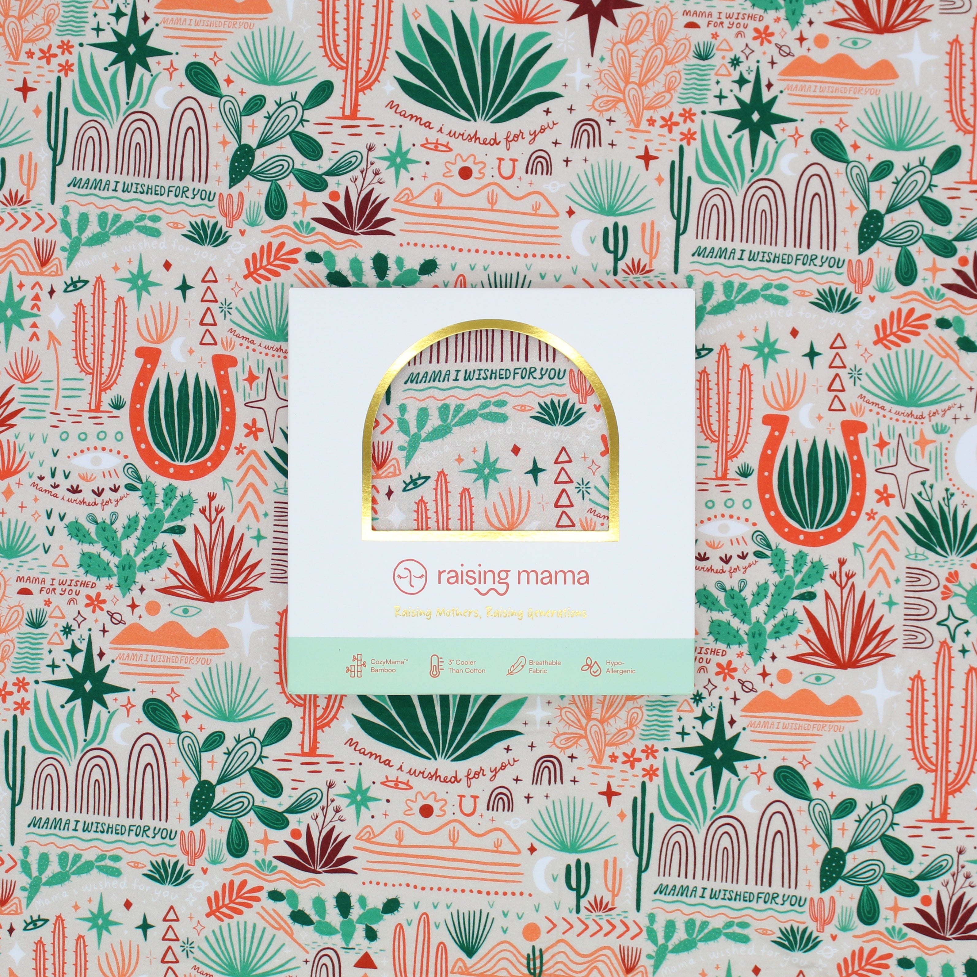 Desert Cactus Vibes | The Forever Swaddle Blanket