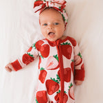 Berry Sweet (Strawberry) Romper | Milk & Baby