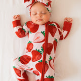 Berry Sweet (Strawberry) Romper | Milk & Baby