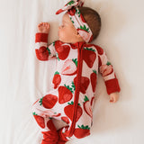 Berry Sweet (Strawberry) Romper | Milk & Baby