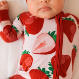 Berry Sweet (Strawberry) Romper | Milk & Baby