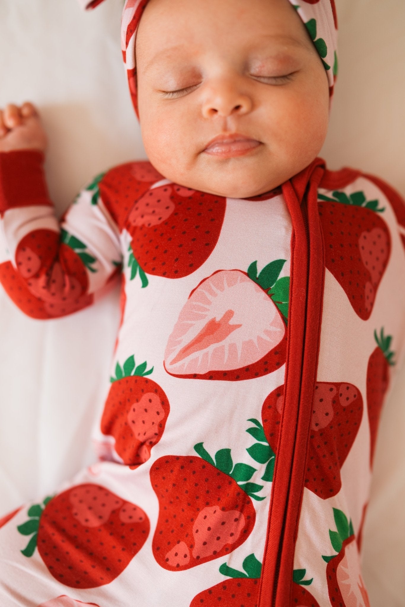 Berry Sweet (Strawberry) Romper | Milk & Baby