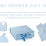 Birth Flowers Baby Hat | Milk & Baby