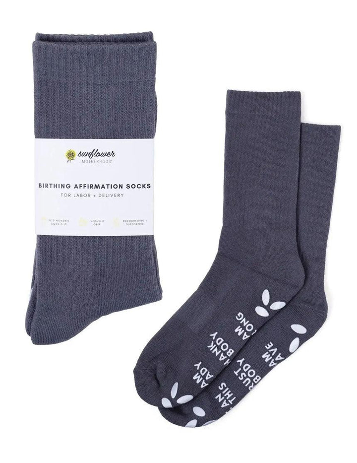 Birthing Affirmation Hospital Socks - Milk & Baby 