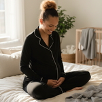 Black CloudLuxe Pajama Set - On Trend
