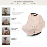 Multi-use Cover | Rosewood Stripe