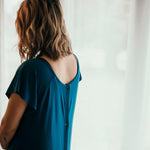 Blue Labor & Delivery Gown | Milk & Baby