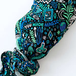 The Forever Swaddle Blanket | Mystic Mama (Blue) | Milk & Baby