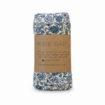 Bluebell Pointelle Bamboo Stretch Swaddle - Portrait