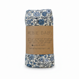 Bluebell Pointelle Bamboo Stretch Swaddle - Portrait