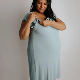 Bluebird Mommy Labor and Delivery Gown | Milk & Baby