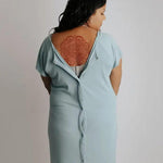 Blue Bird Mommy Labor and Delivery/ Nursing Gown - Milk & Baby 