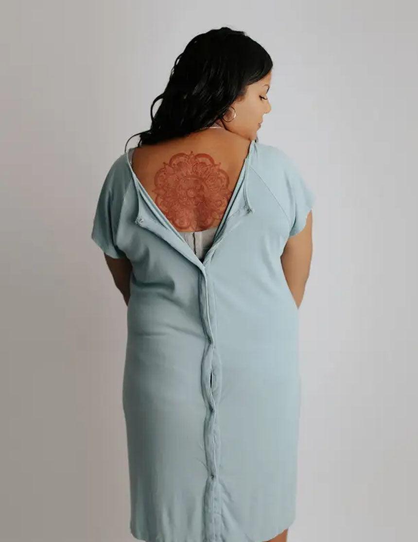 Bluebird Mommy Labor and Delivery Gown | Milk & Baby