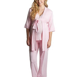 Blush | Mommy Pajamas & Baby Set | Milk & Baby