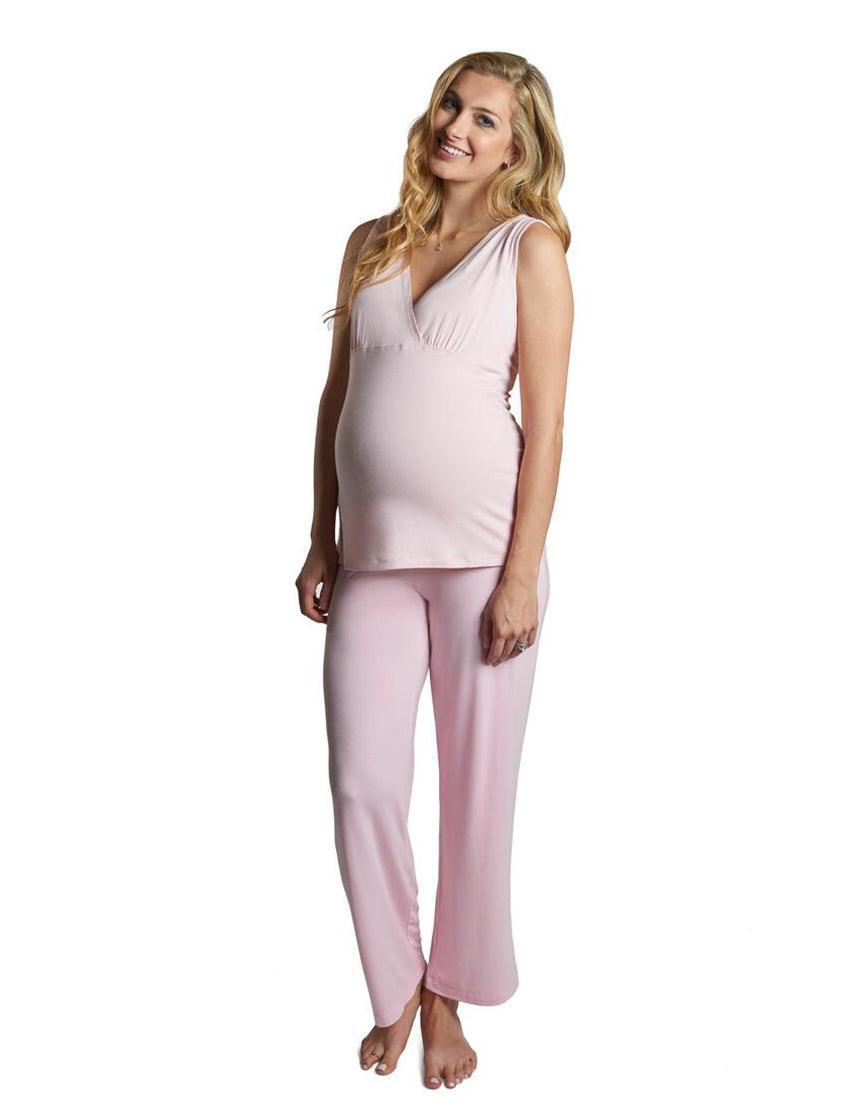 Blush | Mommy Pajamas & Baby Set | Milk & Baby