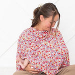 Blush Bloom Nursing Cover | Milk & Baby