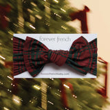 Christmas Plaid | Bamboo Head Wrap