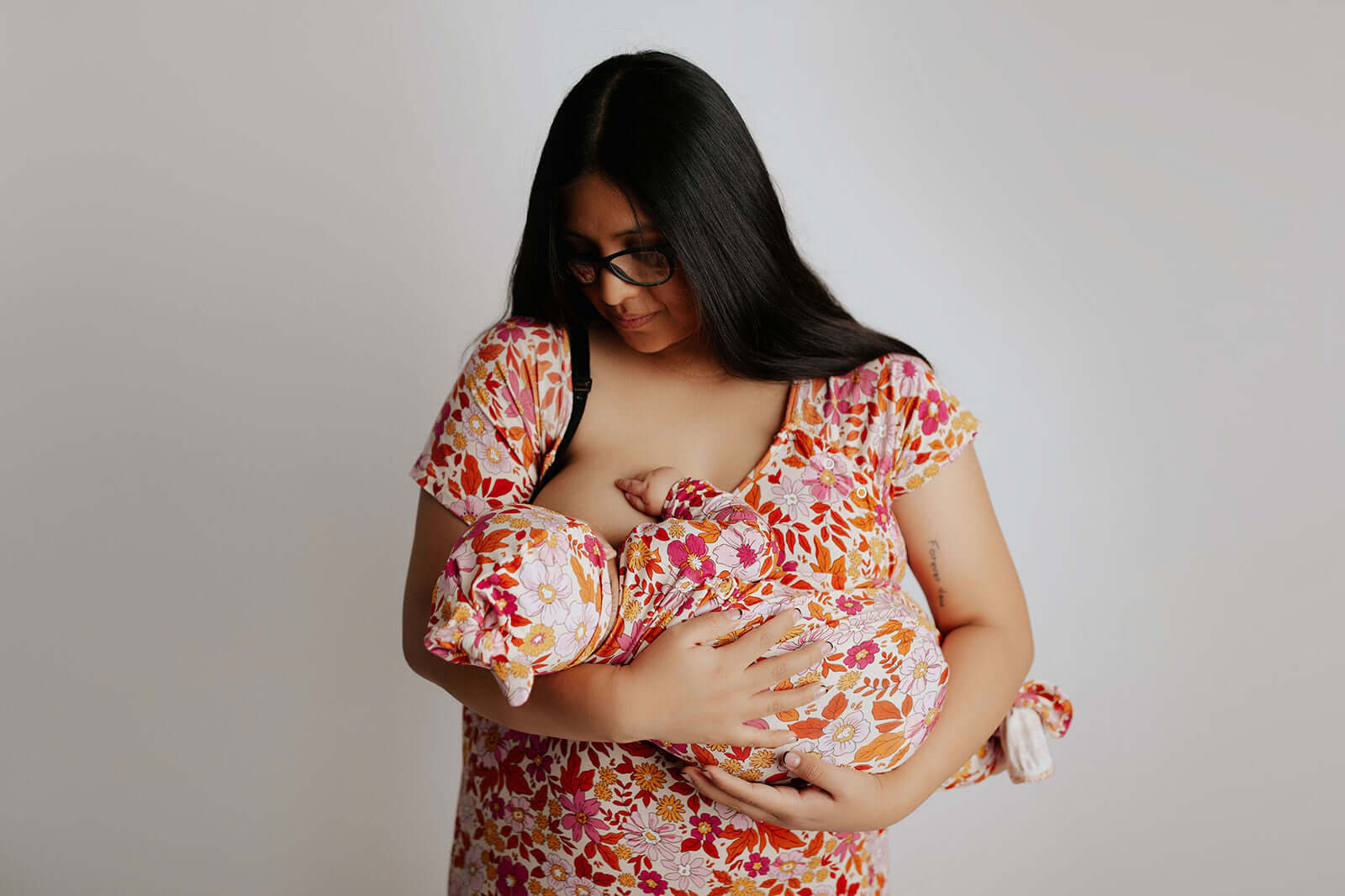 Wild Child Knotted Newborn Baby Gown | Milk & Baby