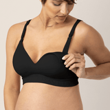 Signature Sublime® Contour Maternity & Nursing Bra | Black | Milk & Baby