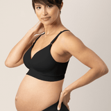Signature Sublime® Contour Maternity & Nursing Bra | Black | Milk & Baby