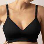 Signature Sublime® Contour Maternity & Nursing Bra | Black | Milk & Baby