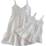 Brooklyn Sun Dress | Tangerine Floral | Milk & Baby