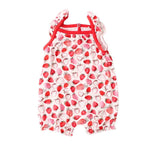Strawberry Fields Bubble Romper | Milk & Baby