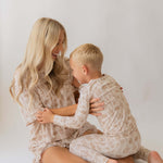 Cream Cactus 2 | Adult Women's Bamboo Short Set | Milk & Baby