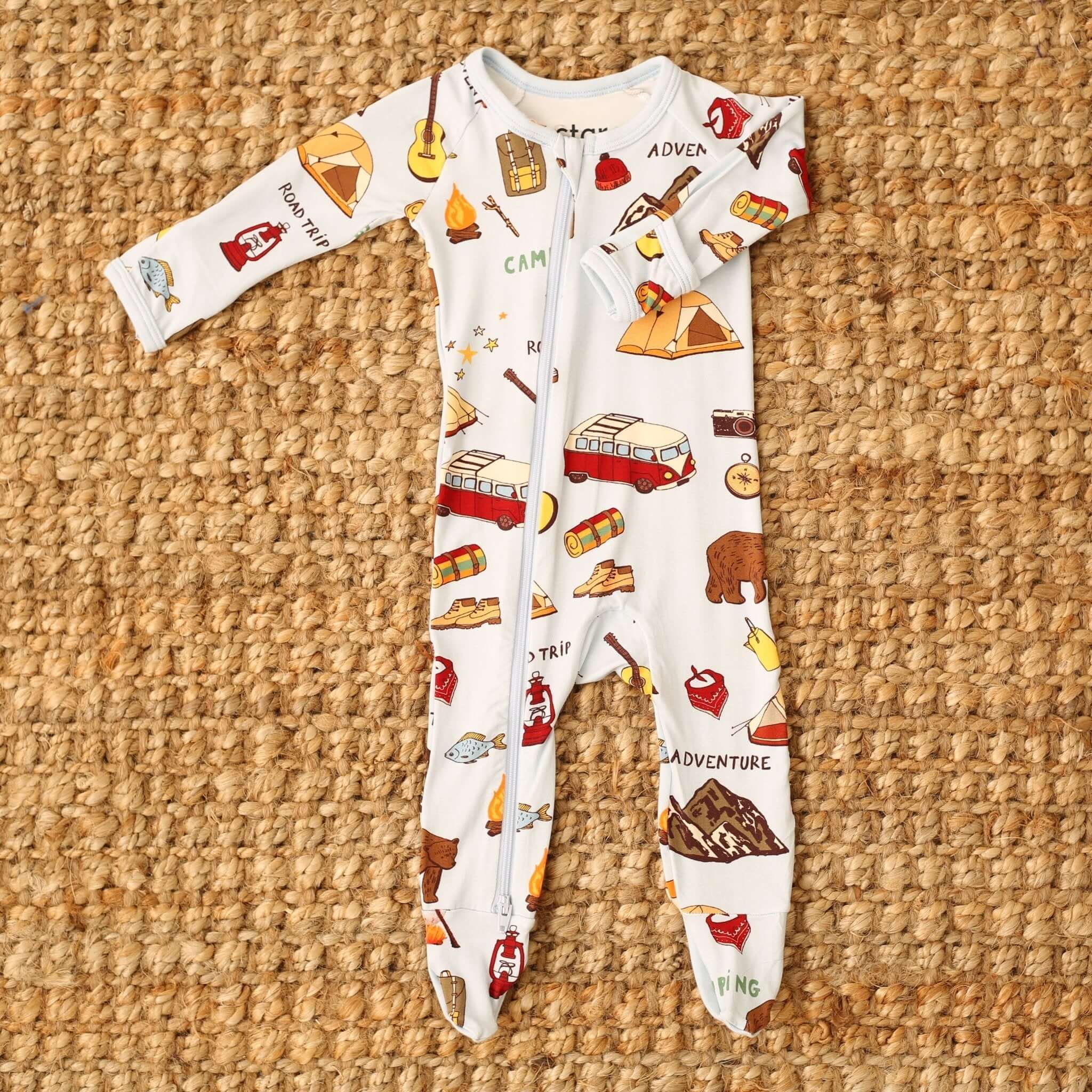 Camping Footie | Milk & Baby