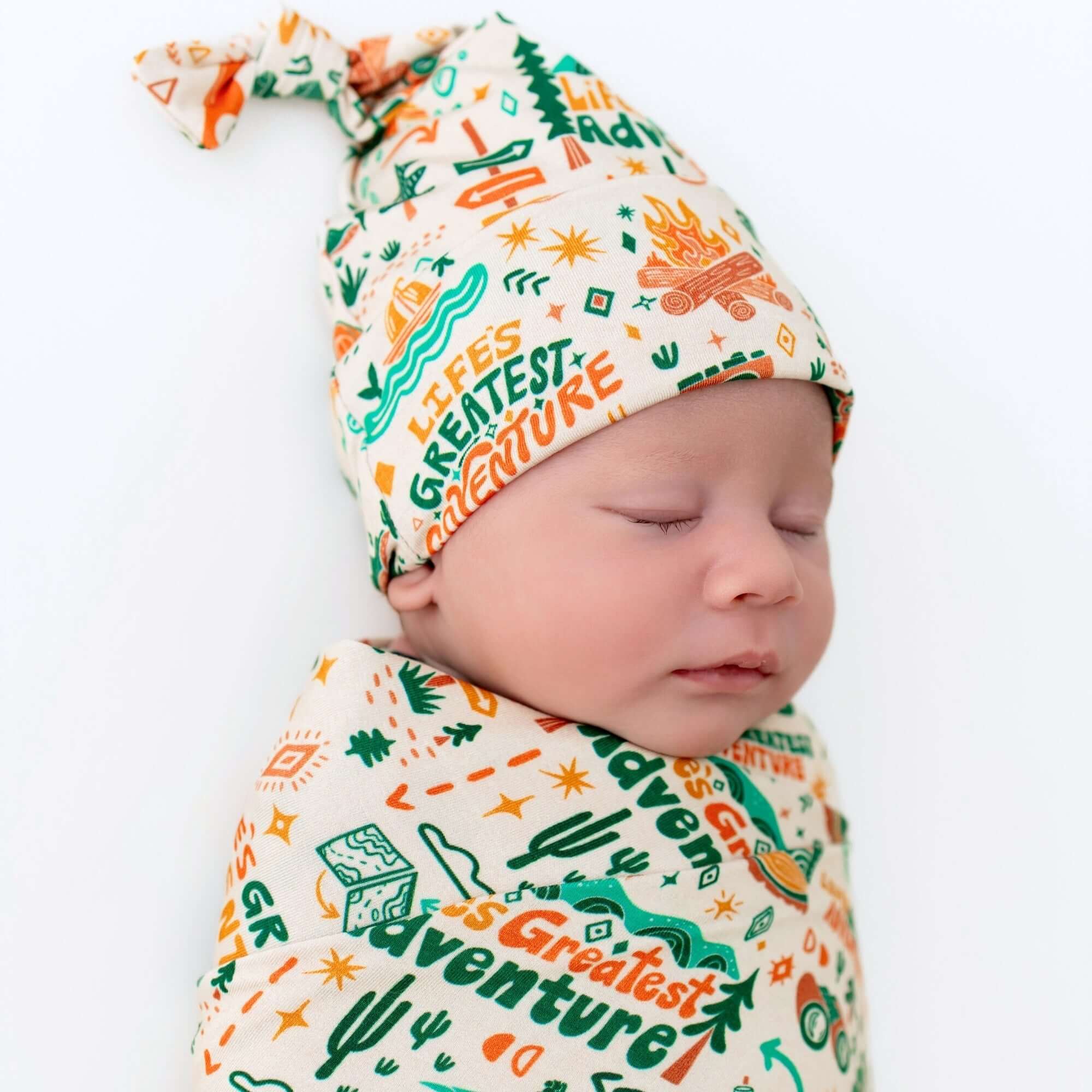 The SoftKnot Cap | Wanderlust | Milk & Baby