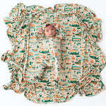 The Forever Swaddle Blanket | Wanderlust | Milk & Baby