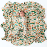 The Forever Swaddle Blanket | Wanderlust | Milk & Baby