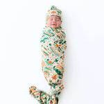 The Forever Swaddle Blanket | Wanderlust | Milk & Baby