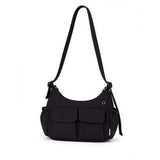 Cargo Crossbody Diaper Bag | The roomiest citymouse crossbody: 11 liters, two cargo pockets and room for four drinks, in a lightweight bag that looks like an everyday purse. | Milk & Baby