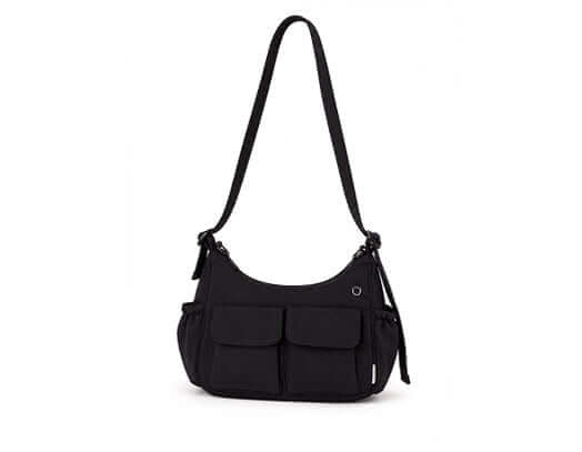 Cargo Crossbody Diaper Bag | The roomiest citymouse crossbody: 11 liters, two cargo pockets and room for four drinks, in a lightweight bag that looks like an everyday purse. | Milk & Baby