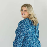 The Savana Midi Dress in Winter Blossom