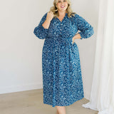 The Savana Midi Dress in Winter Blossom