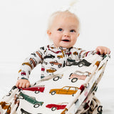 Cars Stretch Swaddle Blanket