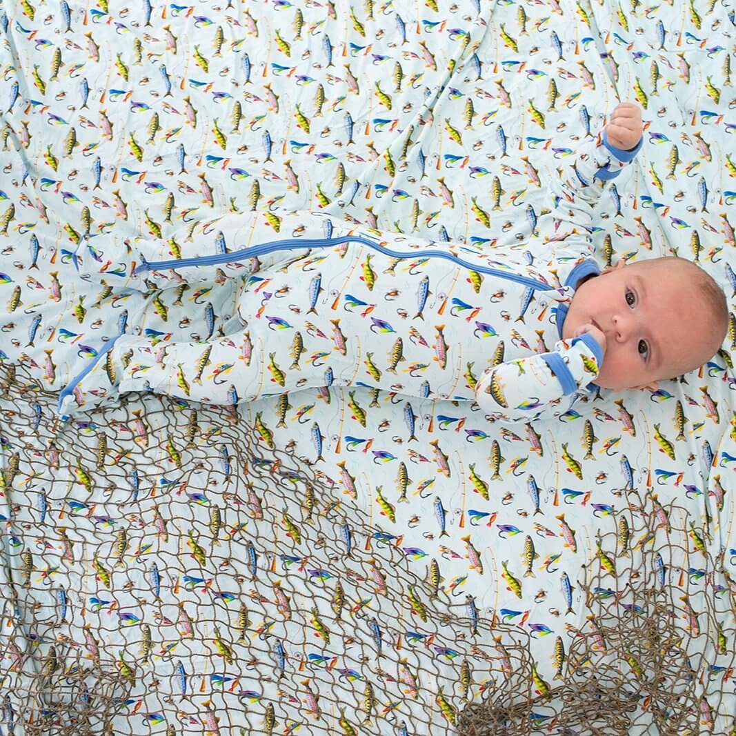 Catch of the Day Footie | Milk & Baby