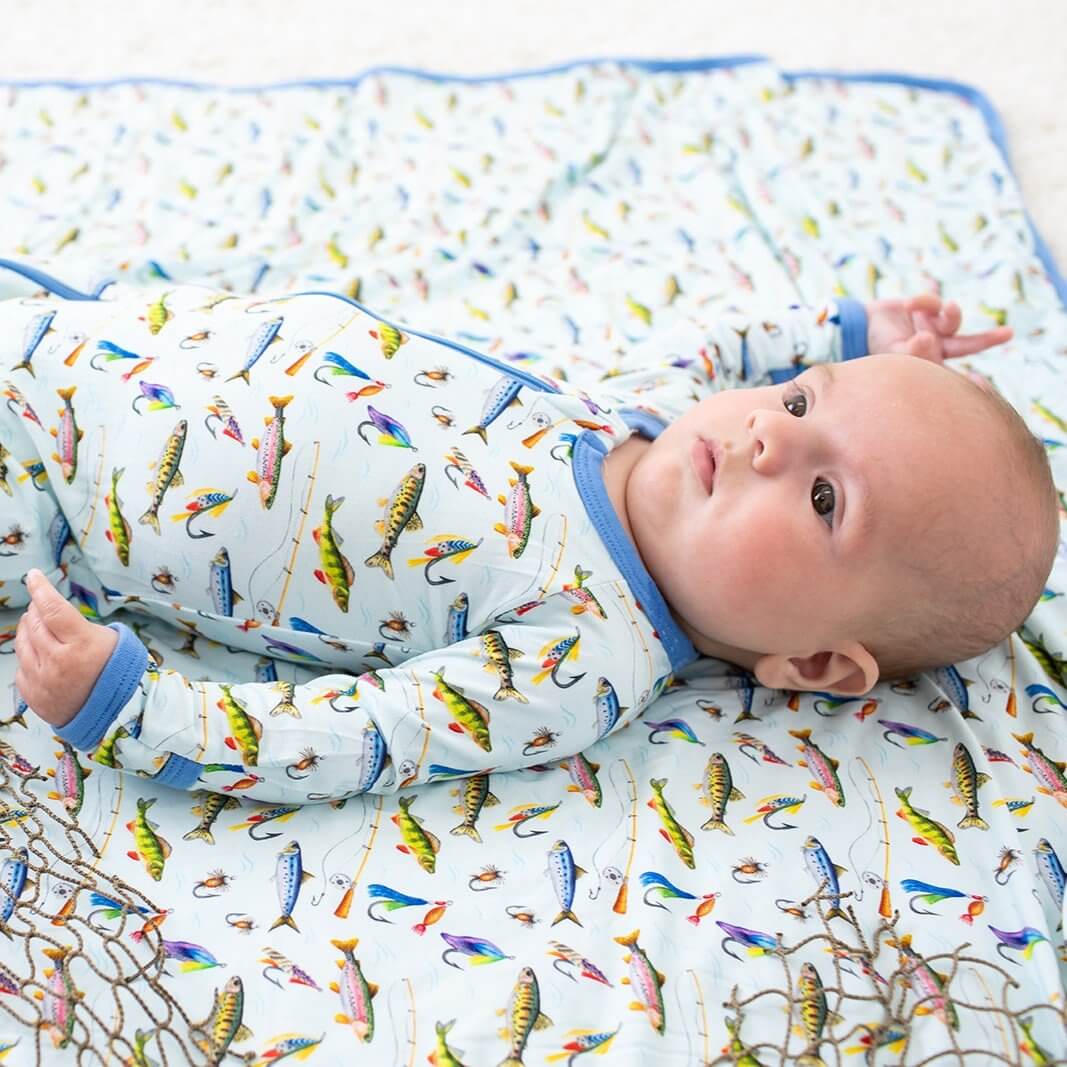 Catch of the Day Footie | Milk & Baby