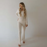 Lucy | Women's Long Sleeve Bamboo Pajama | Milk & Baby