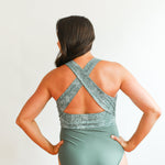 One Piece Zip Up Breastfeeding Swimsuit | Milk & Baby